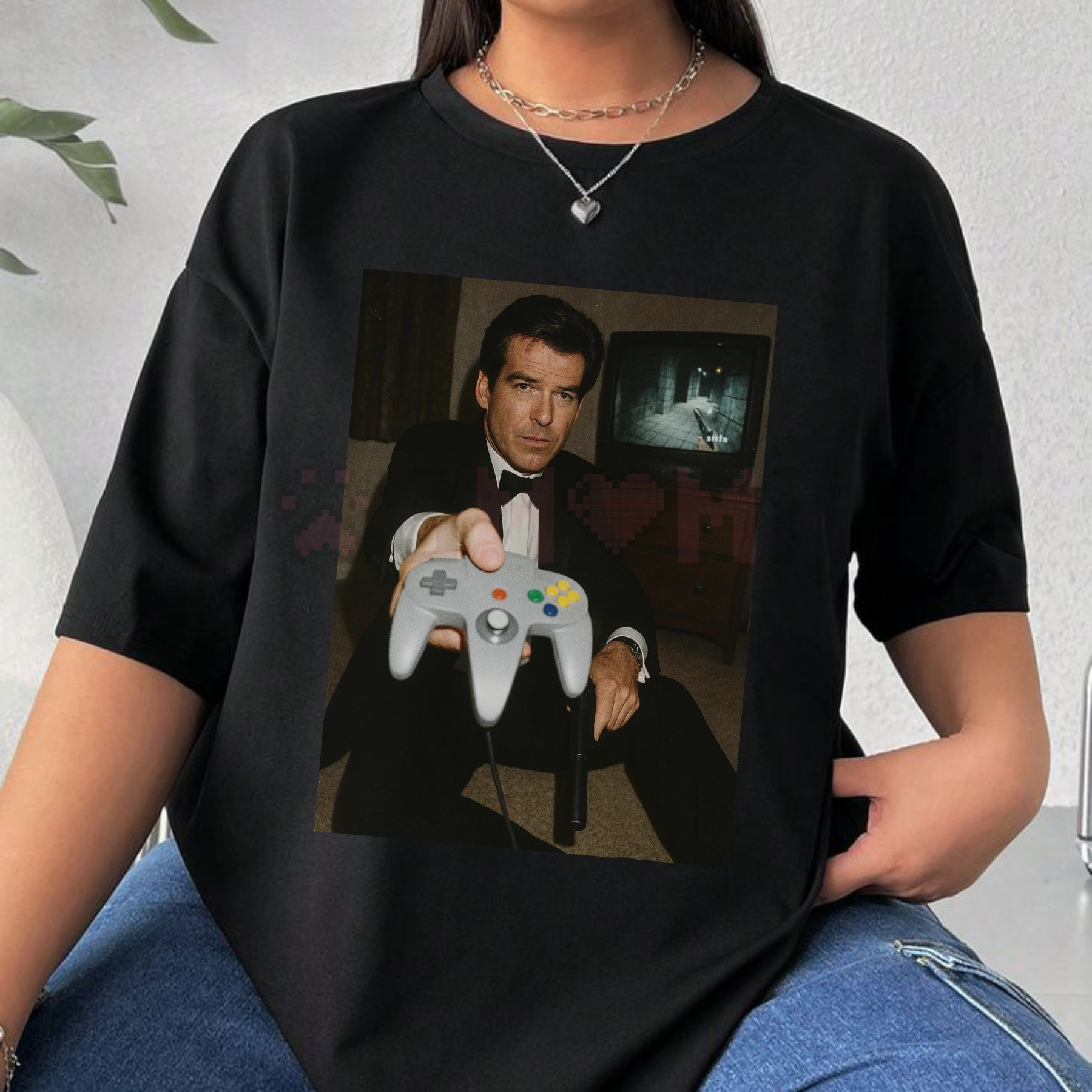Gaming Legend GoldenEye 007 Tee – N64 Classic Vintage Shooter Fan Shirt - dogmomhat