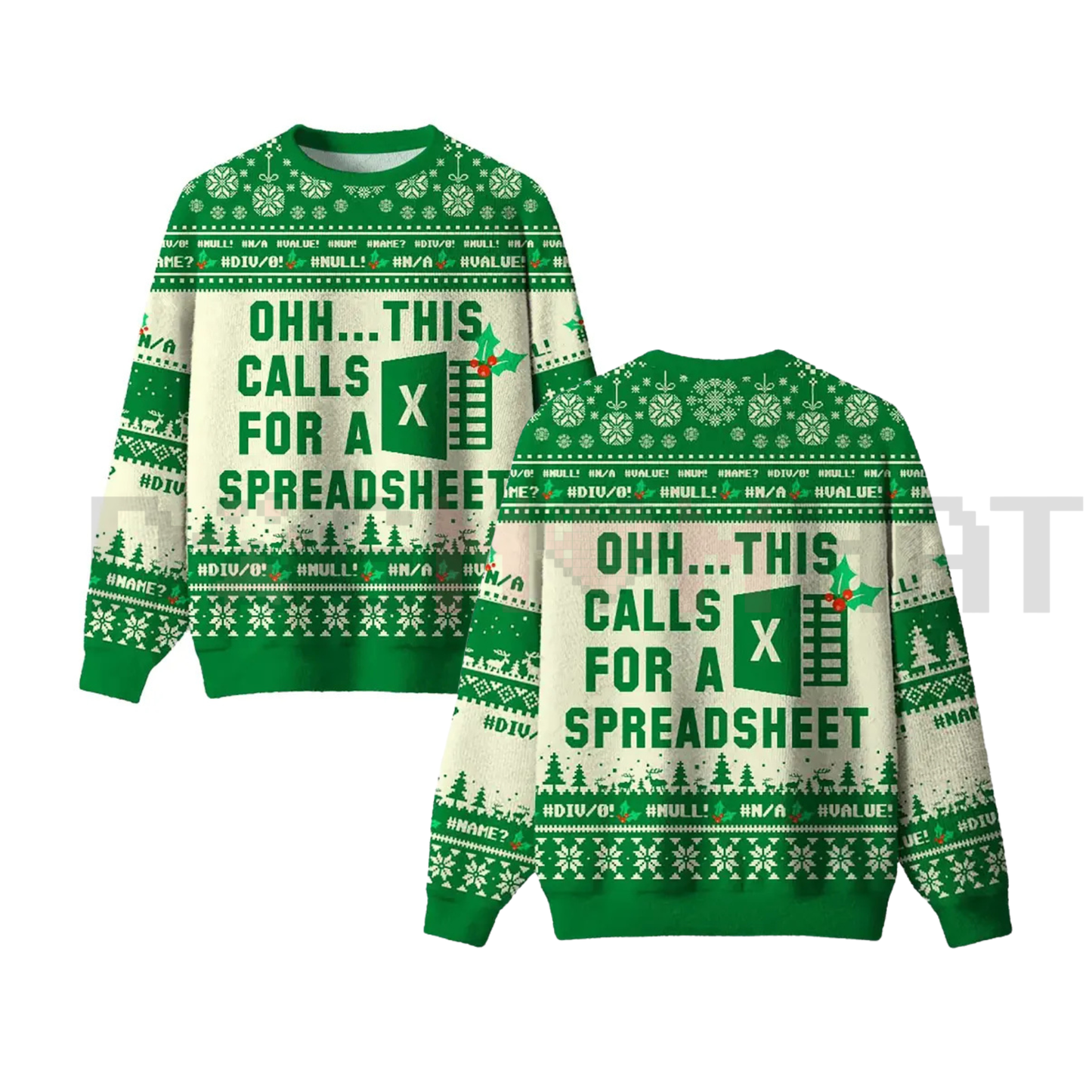 Geeksoutfit Geeky Ugly Sweater - dogmomhat