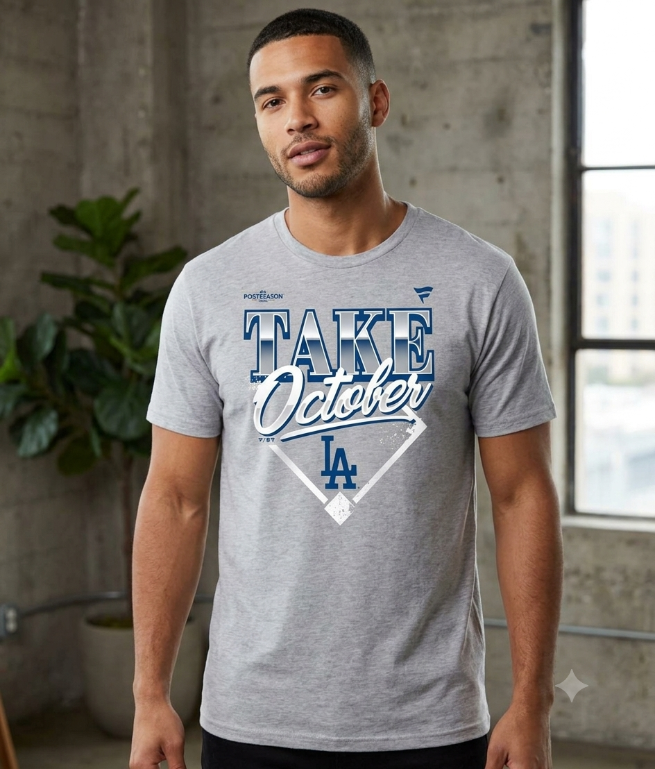 LA City Baseball 2026 Championship Distressed Graphic T-Shirt