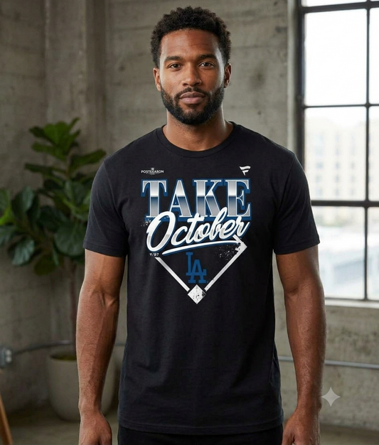 LA City Baseball 2026 Championship Distressed Graphic T-Shirt