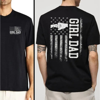 "Girl Dad" T-Shirt - Proud Dad of Girls & Father's Day Gift - Dogmomhat