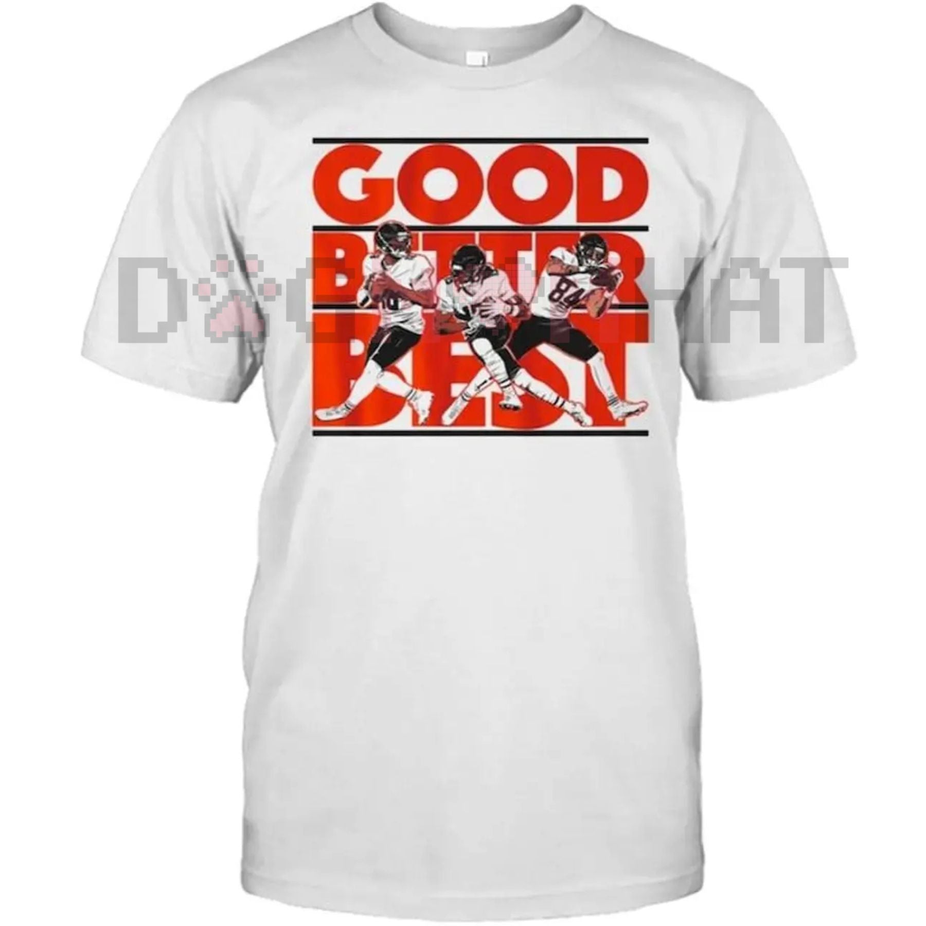 "Good Better Best" Bear Graphic Tee – Motivational Perseverance and Strength T-Shirt-Dogmomhat