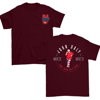 Grip It & Rip It Golf Shirt – Funny Oversized Tee for Men & Women, Retro-Inspired Golf Gift - Dogmomhat