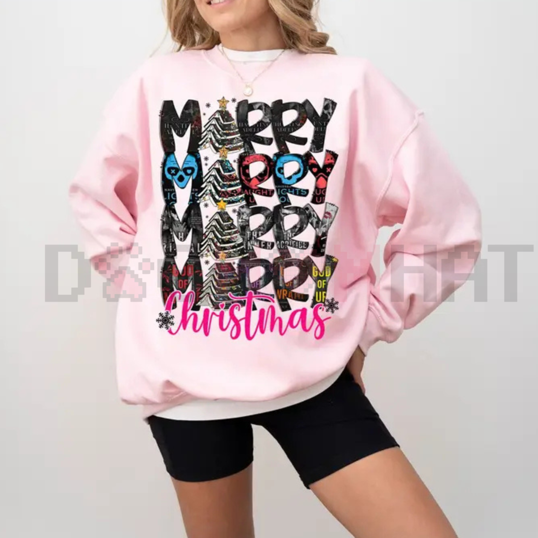 Haunting Adeline Christmas Sweatshirt - dogmomhat