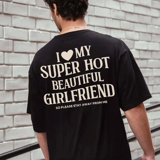 "I Love My Girlfriend" Shirt – Funny Boyfriend Valentine Gift Tee - Dogmomhat