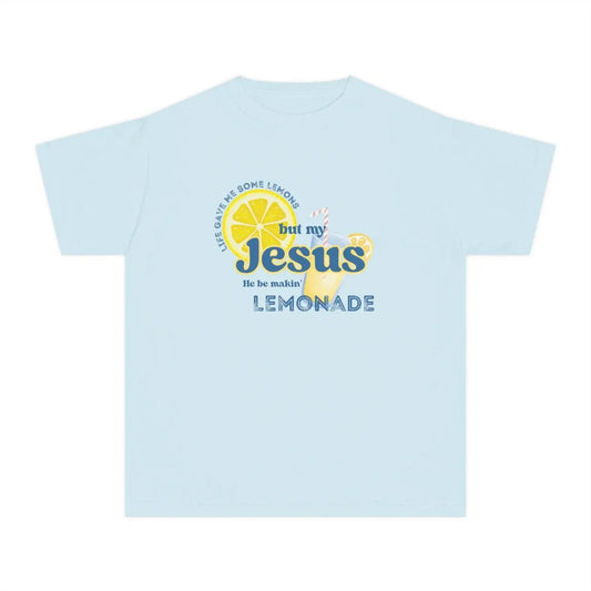 "Lemonade Faith" T-Shirt – Inspirational Youth & Adult Tee - Dogmomhat