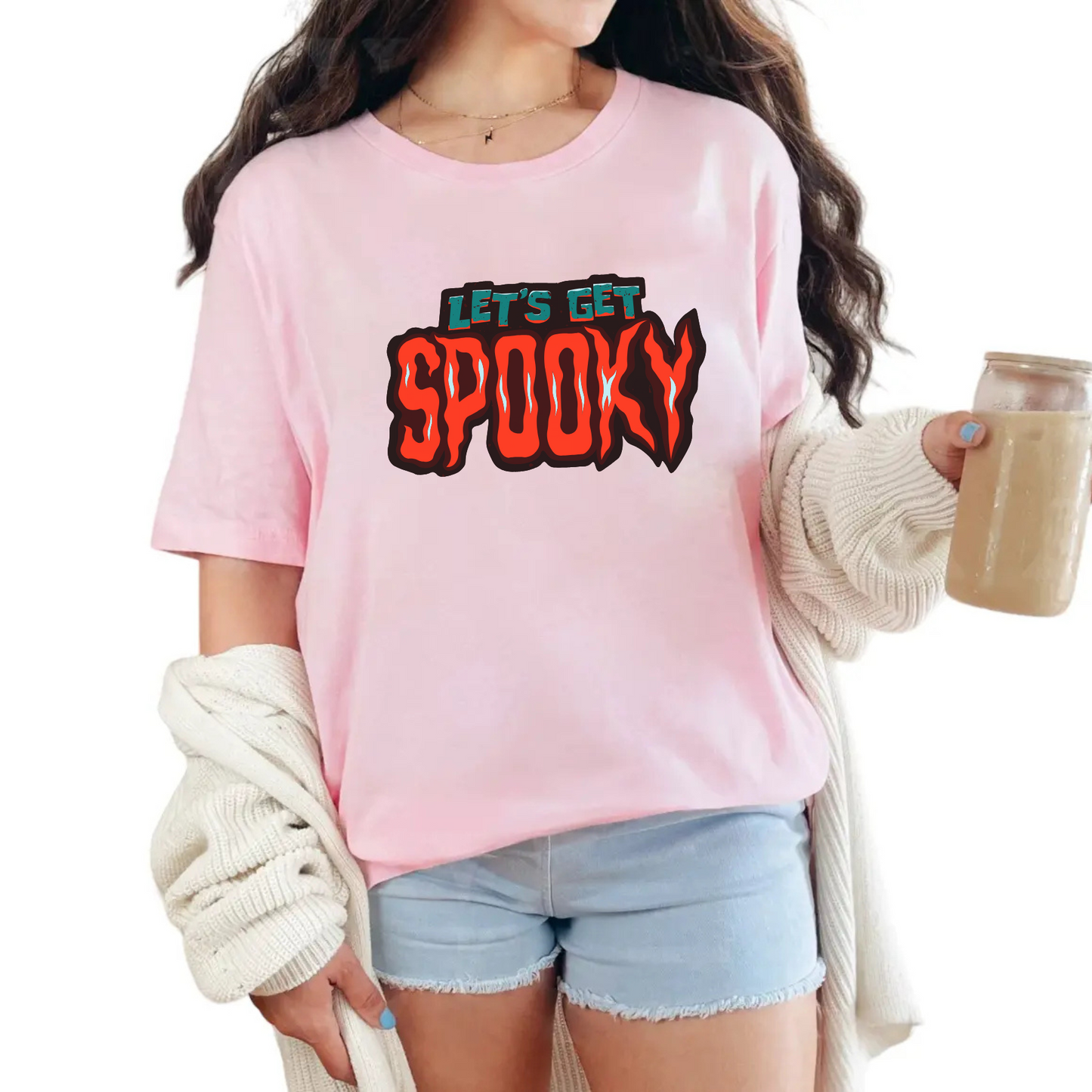 Let’s Get Spooky T-Shirt – Funny Halloween Graphic Tee, Unisex Fall Shirt for Ghost Season & Costume Parties - Dogmomhat