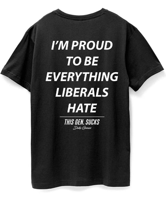 Liberals T-Shirt – Bold Statement Tee for Free Thinkers, Unisex Political-Inspired Graphic Shirt - Dogmomhat