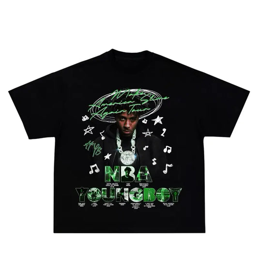 MASA Tour Youngboy Never Broke Again T-Shirt – Vintage Graphic Tee - Dogmomhat