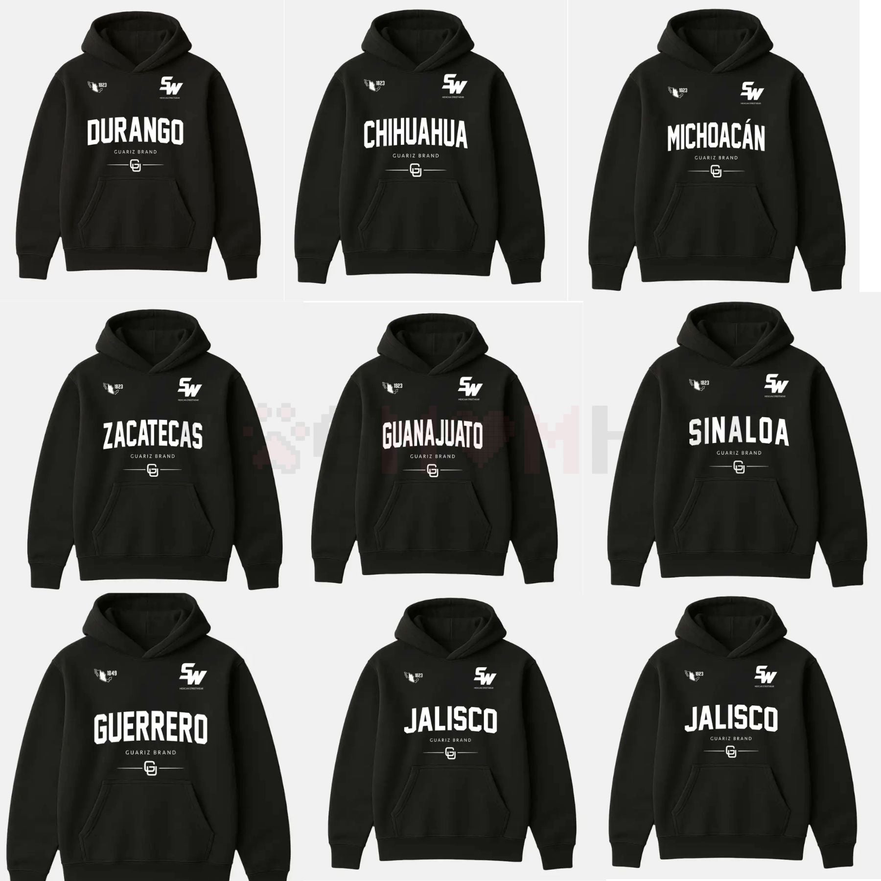 MX STREETWEAR State Identity Unisex Hoodie – Premium Heavyweight Pullover - Dogmomhat