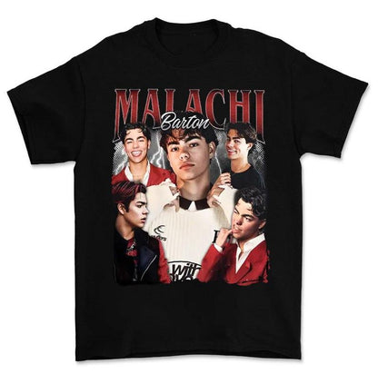 Malachii Barton Vintage Shirt – Retro 90s Fan Tee, Unisex Cotton T-Shirt for TV Show Fans & Collectors - Dogmomhat