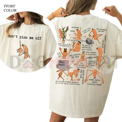 'Marcus The Worm' Double-Sided T-Shirt - dogmomhat