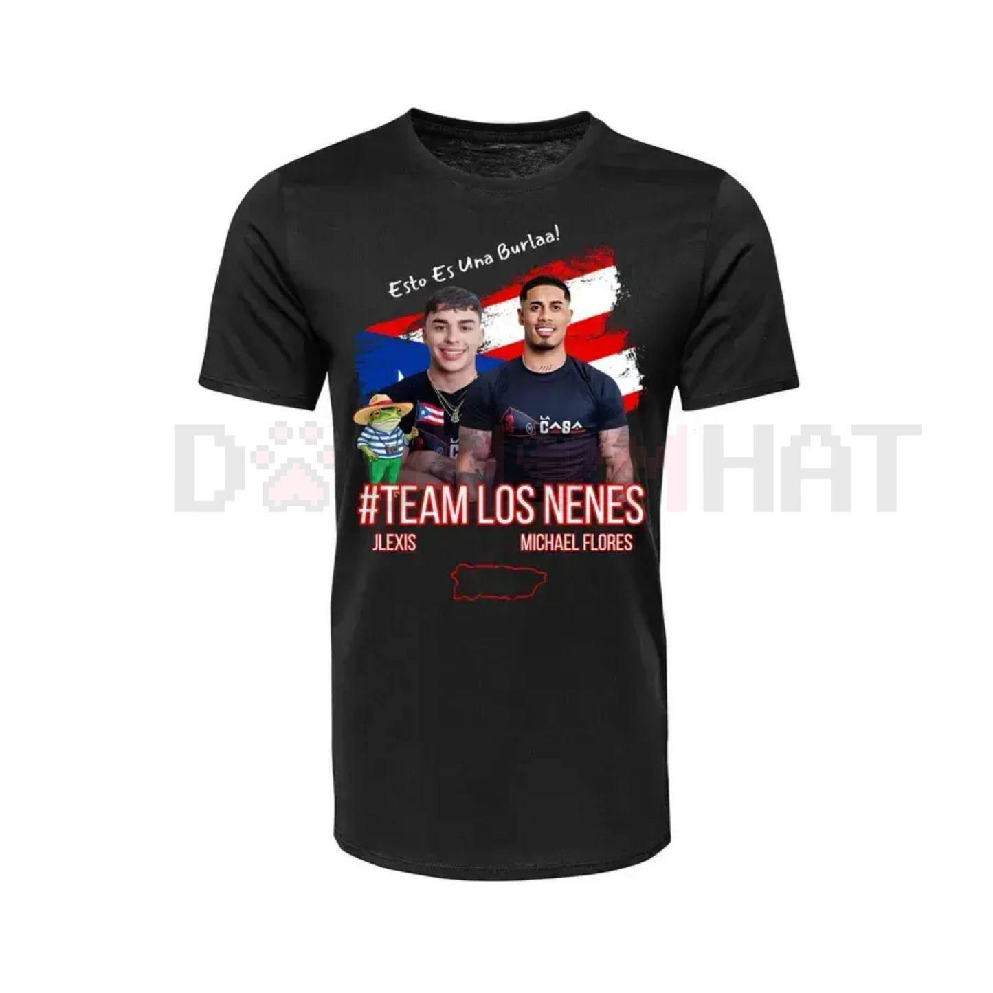 Matching Couple Team Flores & Jlexis T-Shirt - Dogmomhat