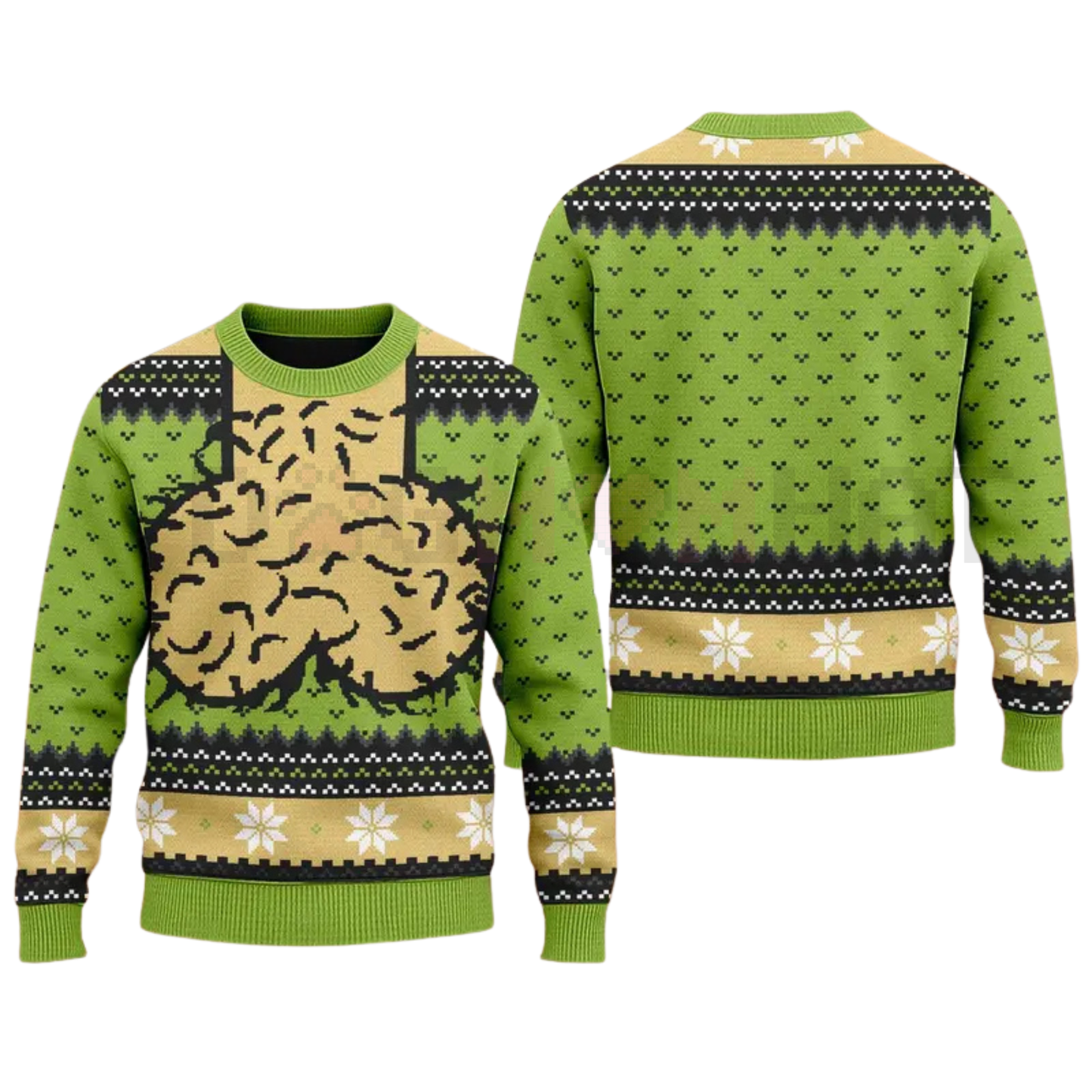 "Meme Balls" Ugly Christmas Holiday Sweater - dogmomhat