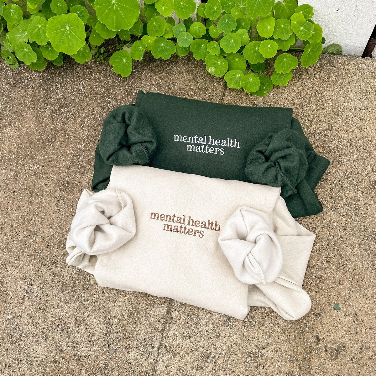 Mental Health Matters Embroidered Sweatshirt Hoodie, Mental Health Awareness, Anxiety Sweatshirt, Inspirational Sweatshirt