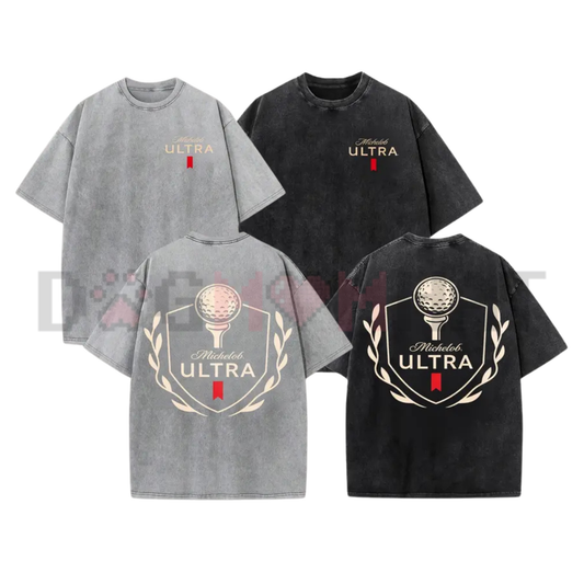 Michelob Ultra Golf Ball Graphic Tee - Dogmomhat
