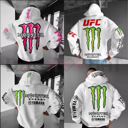 Monster Energy Claw Streetwear Hoodie - dogmomhat