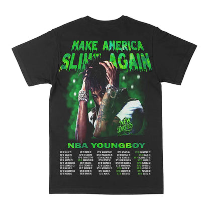 Youngboy Never Broke Again "MASA Tour 2025" Vintage Graphic Tee - Unisex Rap Shirt, Y2K Streetwear