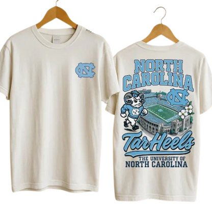 NCAA Full Team Vintage T-Shirt – College Football Mascots Tee, Unisex Throwback Sports Shirt - Dogmomhat