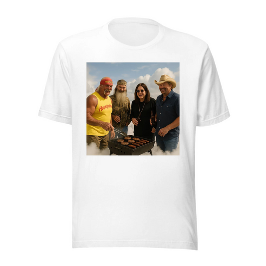 Ozzy, Hulk, Toby & Duck Dynasty Legends T-Shirt – Vintage Rock & America Icons Graphic Tee - Dogmomhat