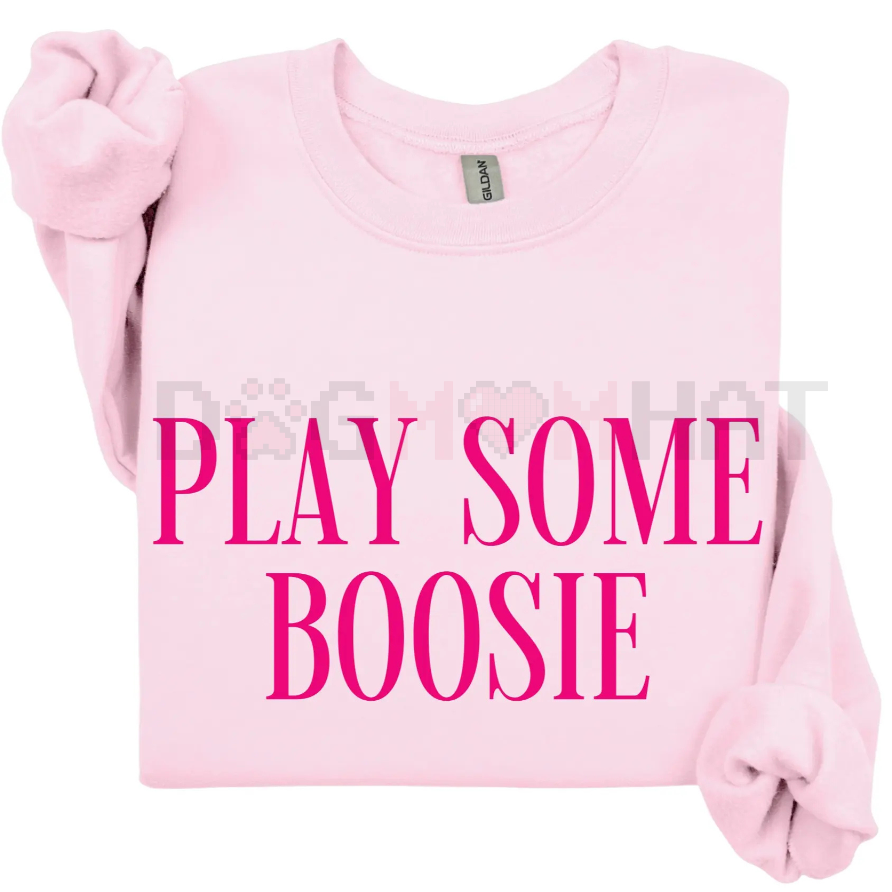 "Play Some Boosie" Badazz Southern Hip-Hop Crewneck – Unisex Rap Music Legend Sweatshirt - dogmomhat