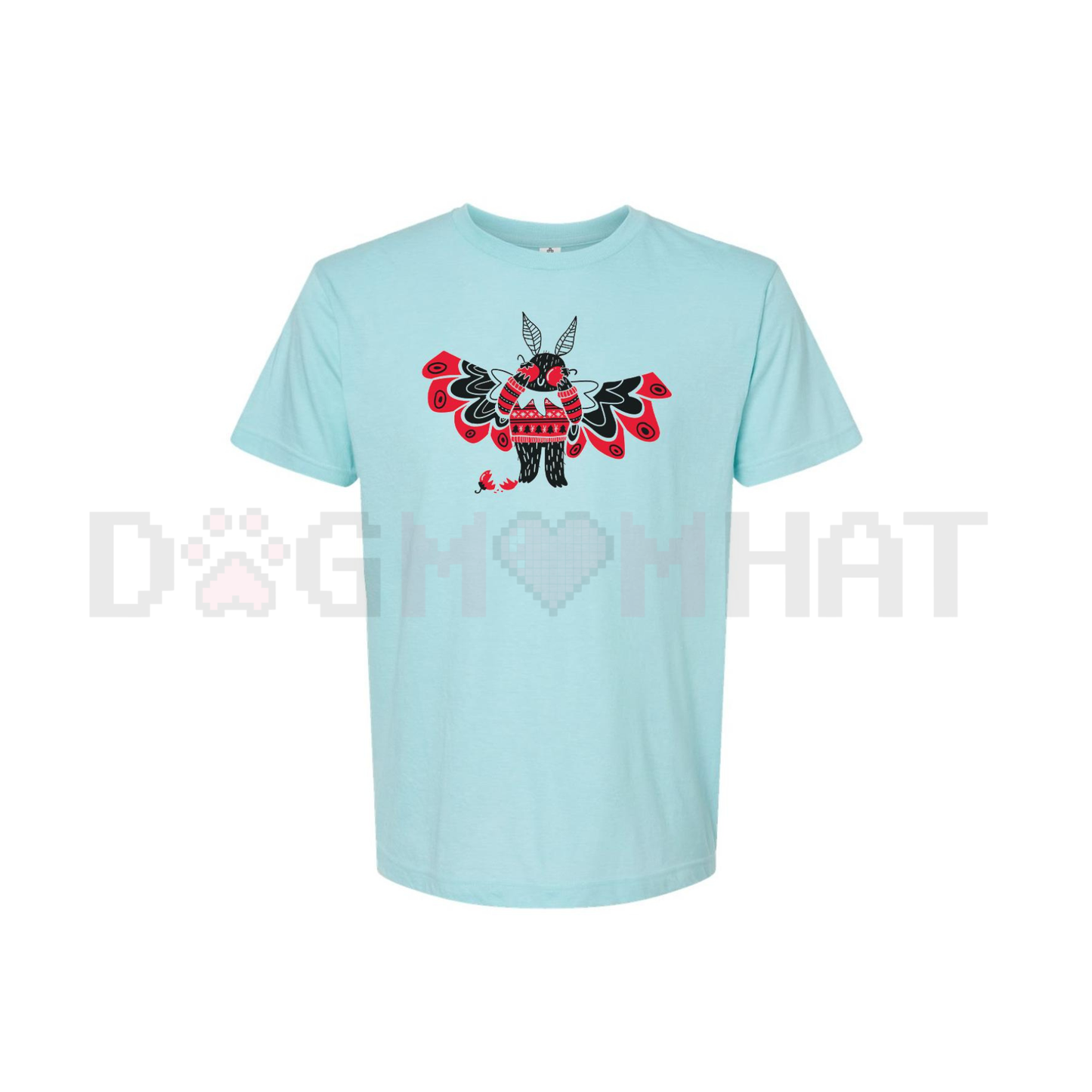 Point Pleasant Cryptid Christmas T-Shirt - dogmomhat