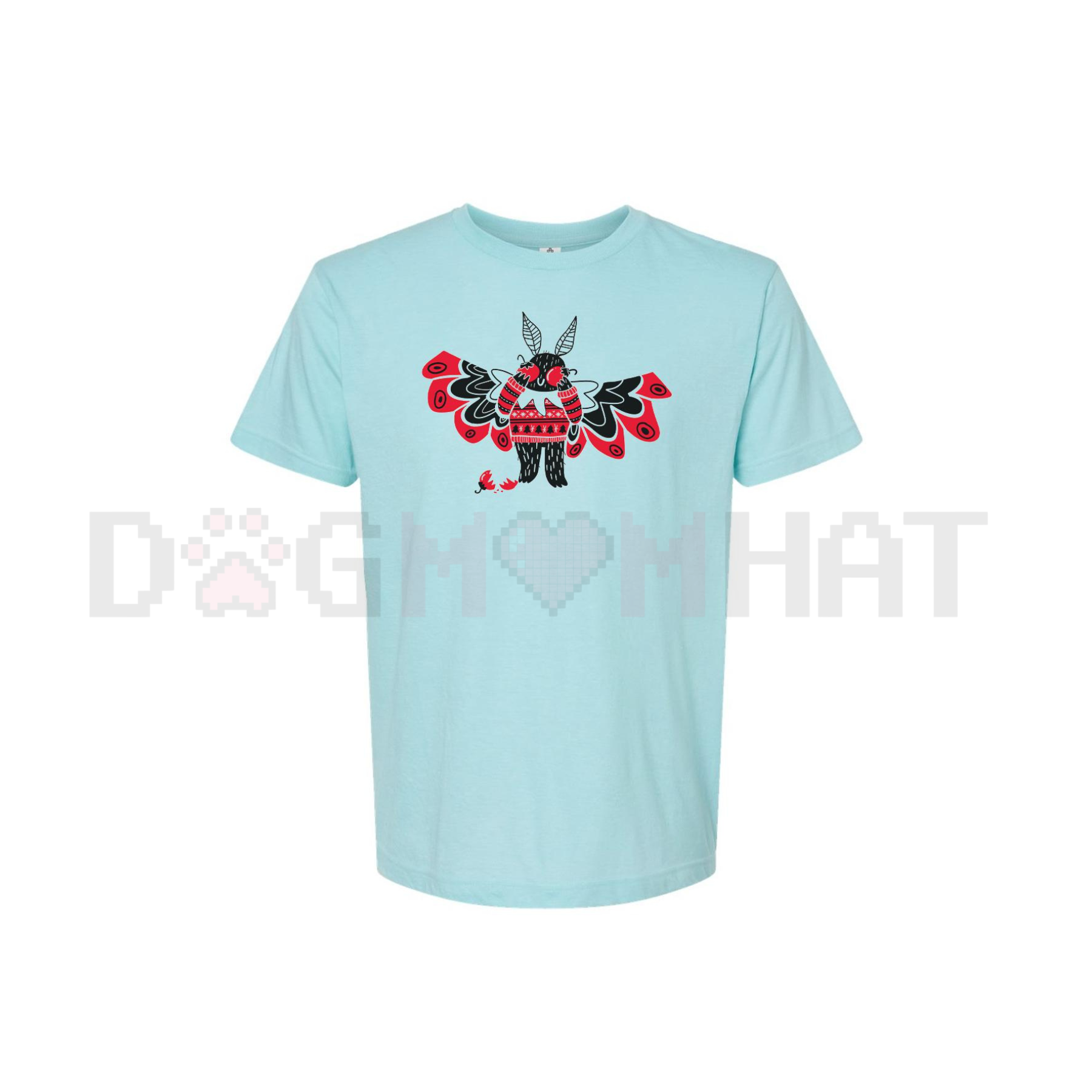 Point Pleasant Cryptid Christmas T-Shirt - dogmomhat