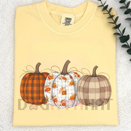 Retro Fall Pumpkin Comfort Colors T-Shirt – Vintage Autumn Tee - Dogmomhat