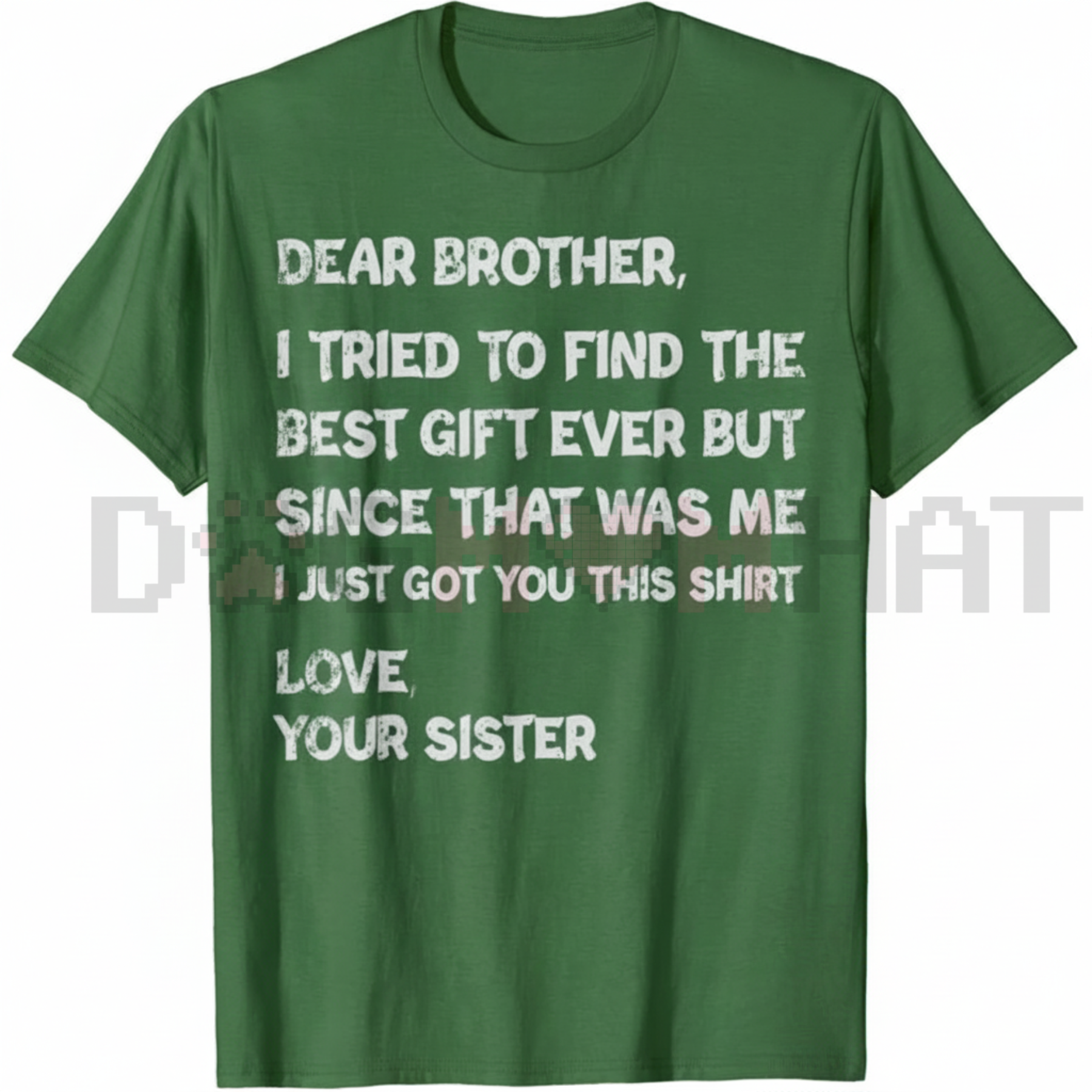 Retro Funny Father's Day Gift T-Shirt for Brother - dogmomhat