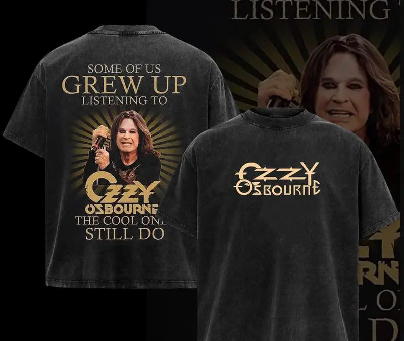 Retro Ozzy Osbourne Rock and Roll T-Shirt – Vintage Band Tee for Metalheads & Classic Rock Fans - Dogmomhat