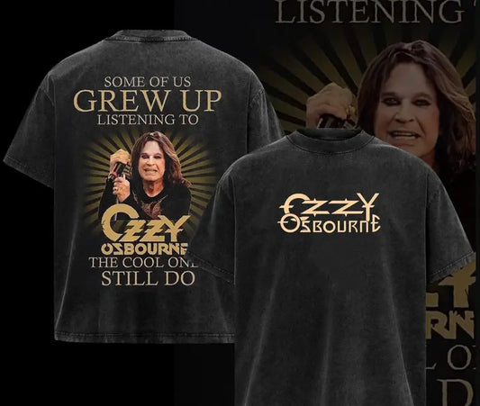 Retro Ozzy Osbourne Rock and Roll T-Shirt – Vintage Band Tee for Metalheads & Classic Rock Fans - Dogmomhat