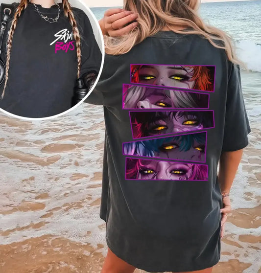 Saja Boys Kpop Demon Hunters Shirt – Boy Band Inspired Movie Tee, Unisex Fan Merch - Dogmomhat