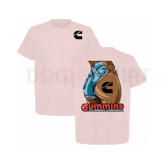 Sexy Lady Cummins Turbo Diesel T-Shirt - dogmomhat