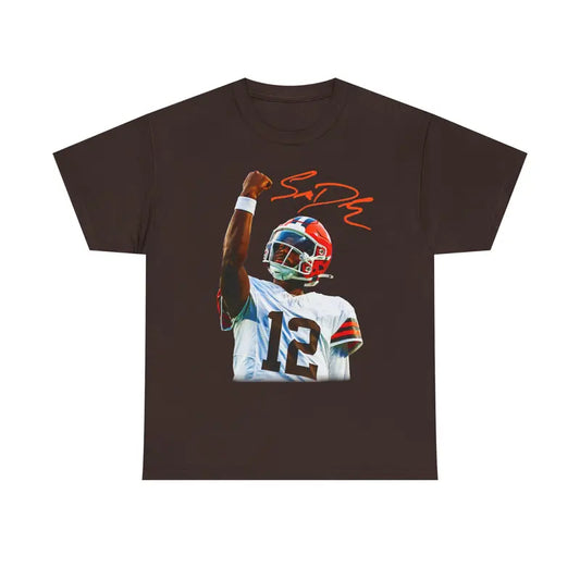 Shedeur Sanders 'Celly' T-Shirt - The World's Best "Time" Celebration Tee, Streetwear - Dogmomhat