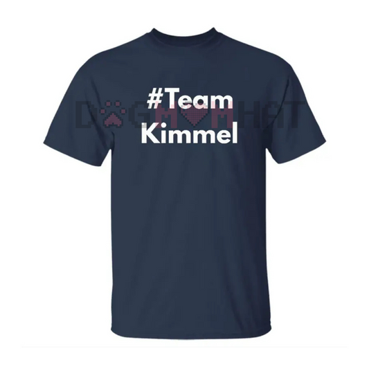 Stand With Kimmel T-Shirt – Team Kimmel Free Speech Graphic Tee - Dogmomhat