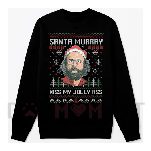 Stranger Christmas Shirt – Funny Murray Hawkins Ugly Xmas Sweatshirt - dogmomhat