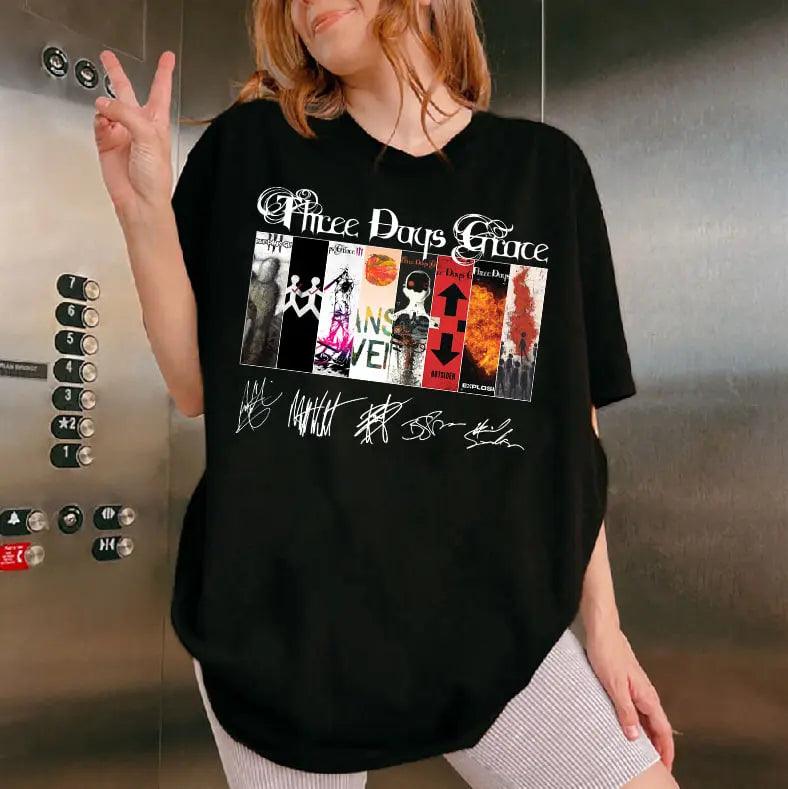 TDG Album T-Shirt – Rock Band Tee, Concert Outfit, Fan Gift, Vintage Style, Unisex - Dogmomhat