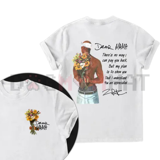 Tupac Shakur "Dear Mama" Tee - Dogmomhat