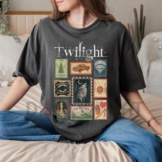 Twilight Inspired "City of Forks" T-Shirt – Hoa Hoa Hoa Season, Forks Washington Tee - DOGMOMHAT