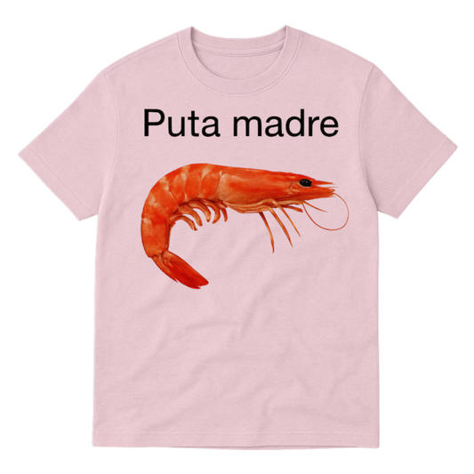 Unhinged Shrimp Meme Graphic Tee - dogmomhat
