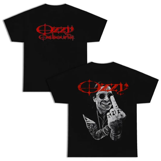 Vintage Black Sabbath Ozzy Osbourne T-Shirt – Unisex Rock Metal Graphic Tee for Men & Women - Dogmomhat