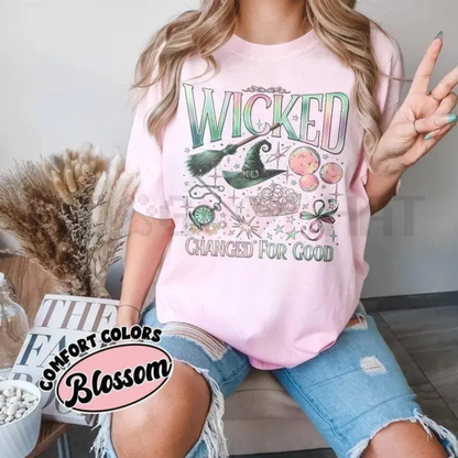 Wicked "Changed For Good" Fan Shirt - dogmomhat