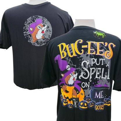 Buc-ee's 2025 Halloween Glow-in-the-Dark "Put a Spell on Me" T-Shirt