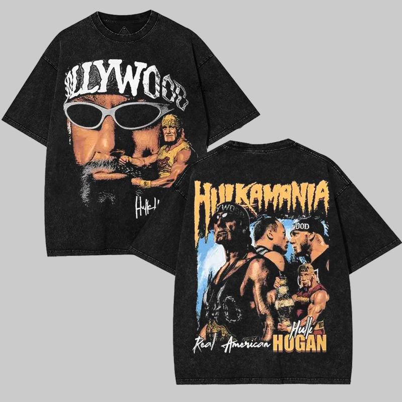 Retro NWO Hulk Hogan T-Shirt – Vintage Wrestling Oversized Tee