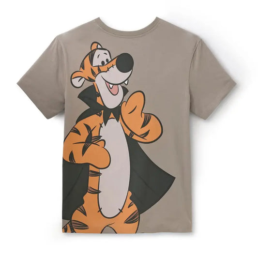 Disney Store Winnie the Pooh and Tigger Halloween Double-Sided T-Shirt for Adults - Exclusive