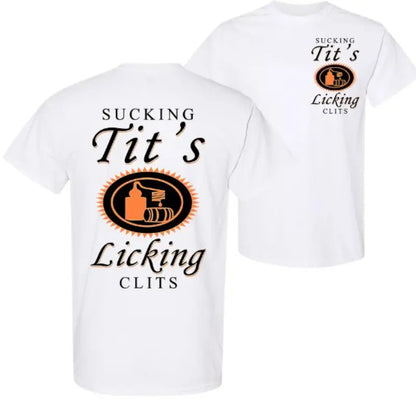 Funny Drinking T-Shirt - "Tito's Party Vibes" Graphic Tee