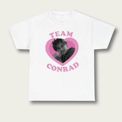 Team Conrad Shirt – TSITP Inspired Graphic Tee, Soft Cotton Movie Fan Shirt for Men & Women