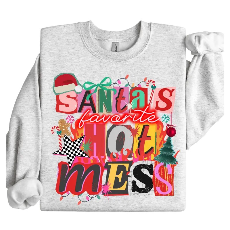 Preppy Girl Collage Y2K Sweatshirt