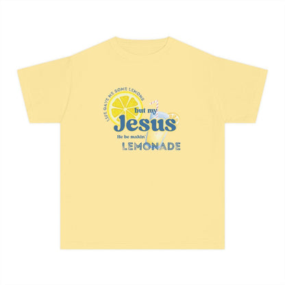 "Lemonade Faith" T-Shirt – Inspirational Youth & Adult Tee