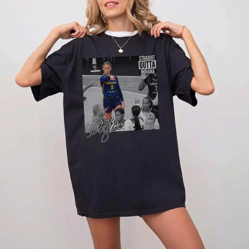 Graphic "Sophie Straight Outta" Basketball Tee
